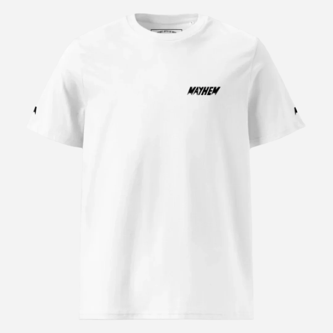 MAYHEM OVERSIZED WHITE TEE