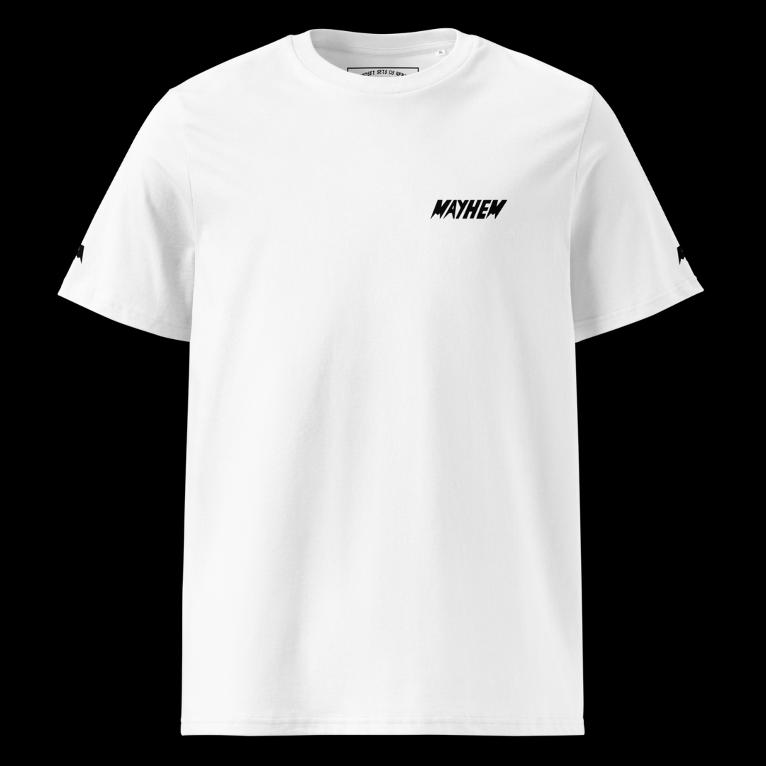 MAYHEM OVERSIZED WHITE TEE